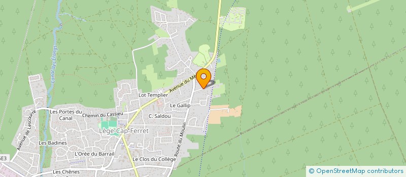 localisation de l'entreprise 4S CONSULTING  LEGE-CAP-FERRET