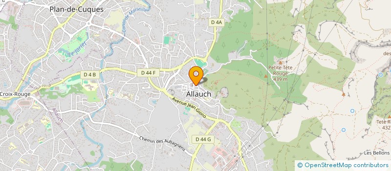 localisation de l'entreprise 4S FORMATION  ALLAUCH