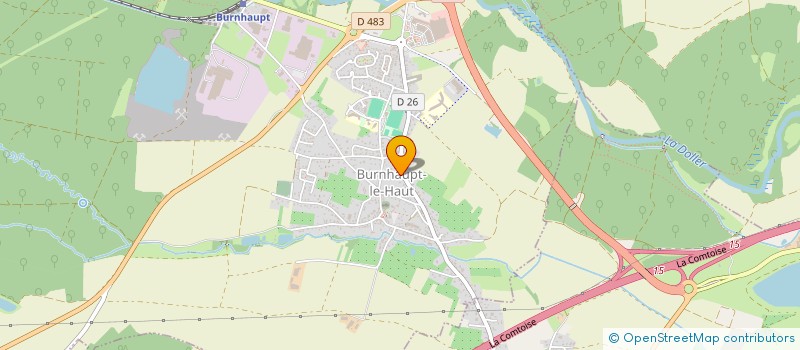 localisation de l'entreprise 4S IMMO  BURNHAUPT-LE-HAUT