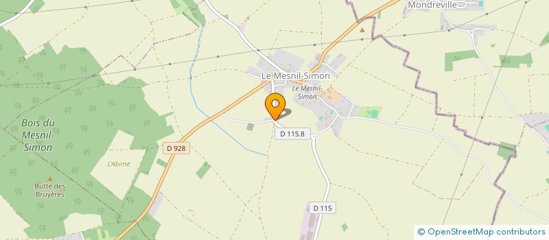 localisation de l'entreprise 4S INVESTISSEMENTS à LE MESNIL-SIMON