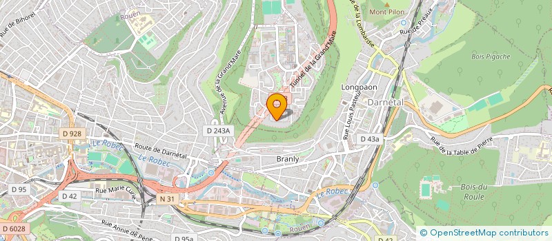 localisation de l'entreprise 4S-NGO  ROUEN