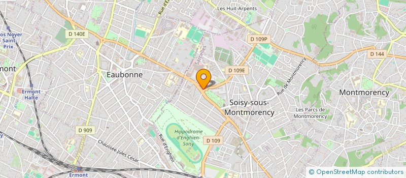 localisation de l'entreprise 4SANTE à SOISY-SOUS-MONTMORENCY