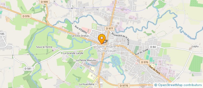 localisation de l'entreprise 4SB  SAINT-HILAIRE-DU-HARCOUET