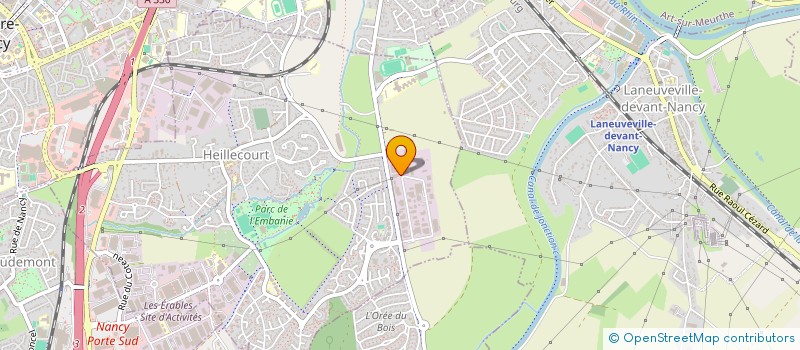 localisation de l'entreprise 4SD IMMO  HEILLECOURT