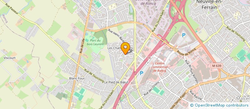 localisation de l'entreprise 4SPC à RONCQ