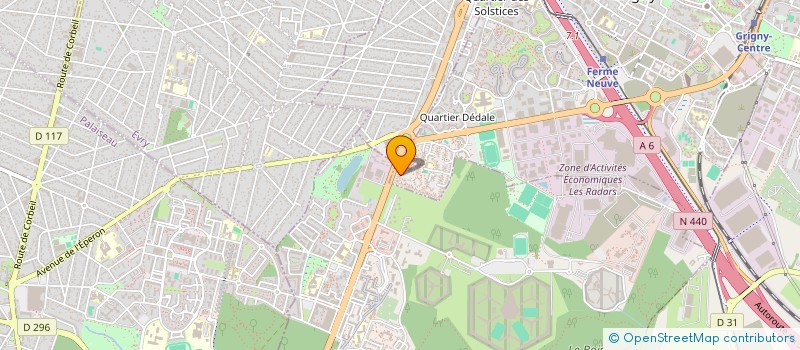 localisation de l'entreprise 4TEMPS RECORD  GRIGNY