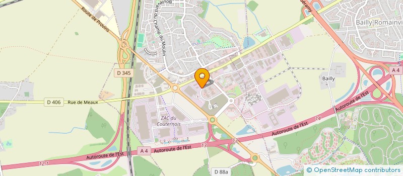 localisation de l'entreprise 4U LAGNY  SERRIS