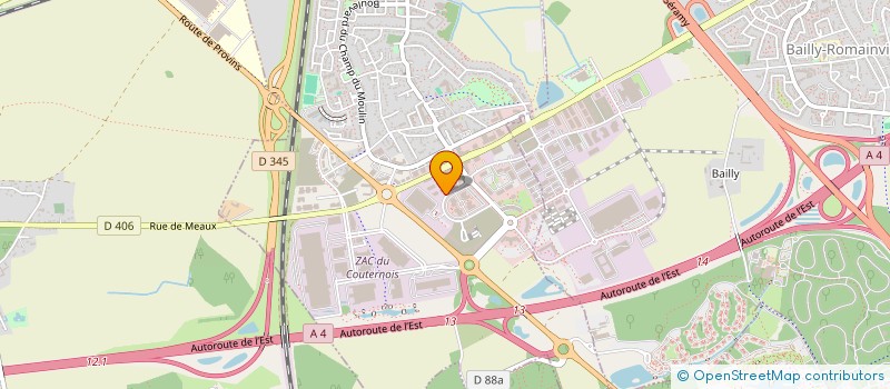 localisation de l'entreprise 4U PSL  SERRIS