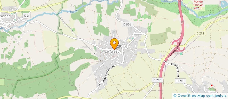 localisation de l'entreprise 4US  SAINT-AMANT-TALLENDE