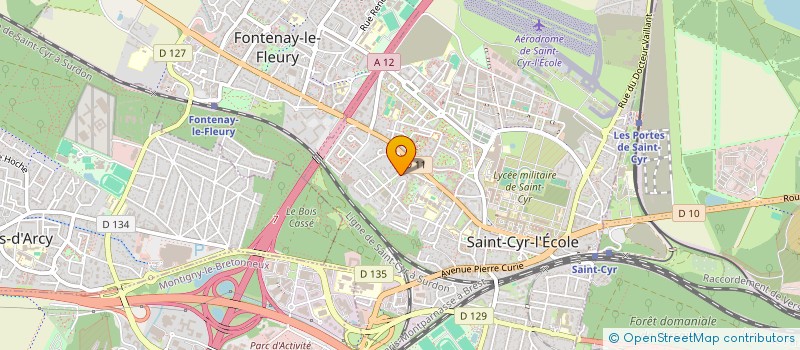 localisation de l'entreprise 4V à SAINT-CYR-L'ECOLE