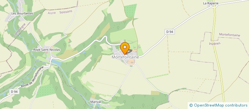 localisation de l'entreprise 4V CONSEILS  MORTEFONTAINE