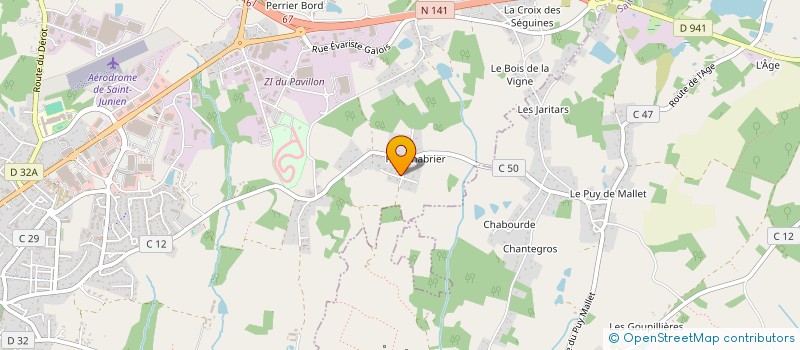 localisation de l'entreprise 4VV à SAINT-JUNIEN