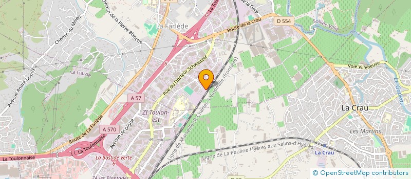 localisation de l'entreprise 4WALLS  LA FARLEDE