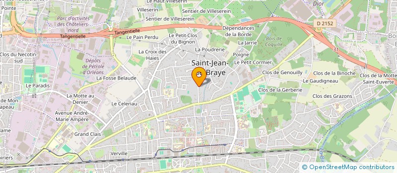 localisation de l'entreprise 4WARE SOFTWARE à SAINT-JEAN-DE-BRAYE