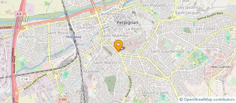 localisation de l'entreprise 4WDXPEDITION  PERPIGNAN