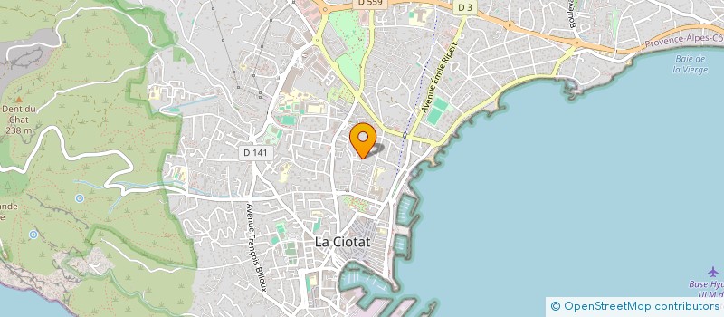 localisation de l'entreprise 4WISE  LA CIOTAT