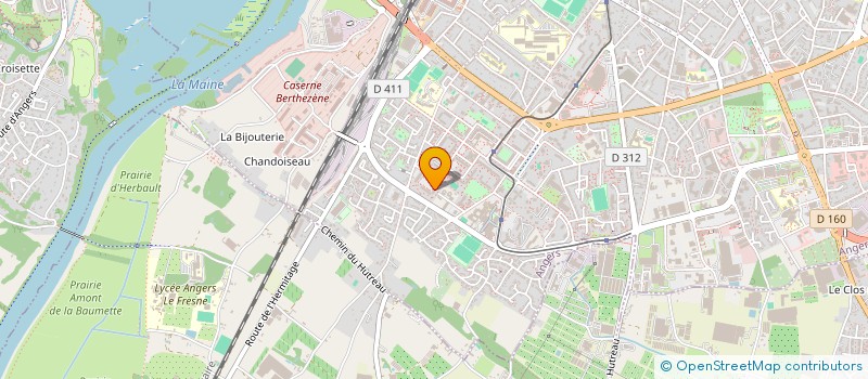 localisation de l'entreprise 4WOMEN'S à ANGERS