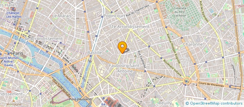 localisation de l'entreprise 4X TECHNOLOGIES à PARIS