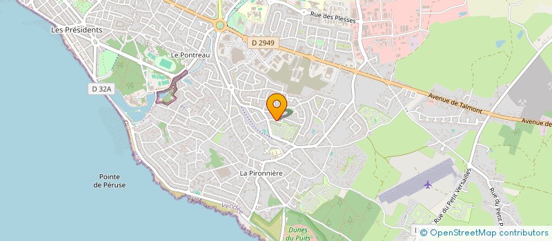 localisation de l'entreprise 4X20 à LES SABLES D'OLONNE