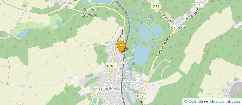 localisation de l'entreprise 4X4 ADDICT  CIRES-LES-MELLO