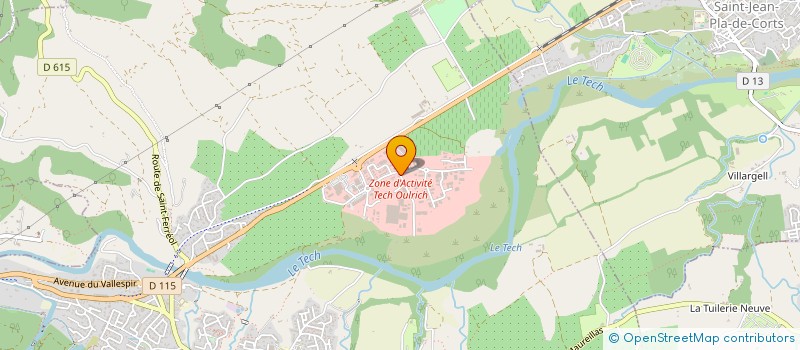 localisation de l'entreprise 4X4'SSE AUTO 66  CERET