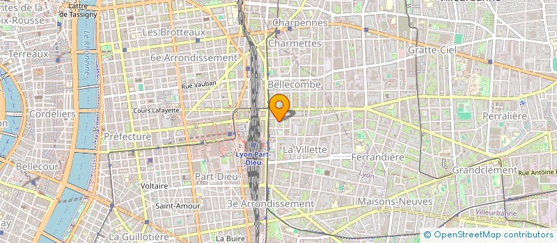 localisation de l'entreprise 4Z  LYON