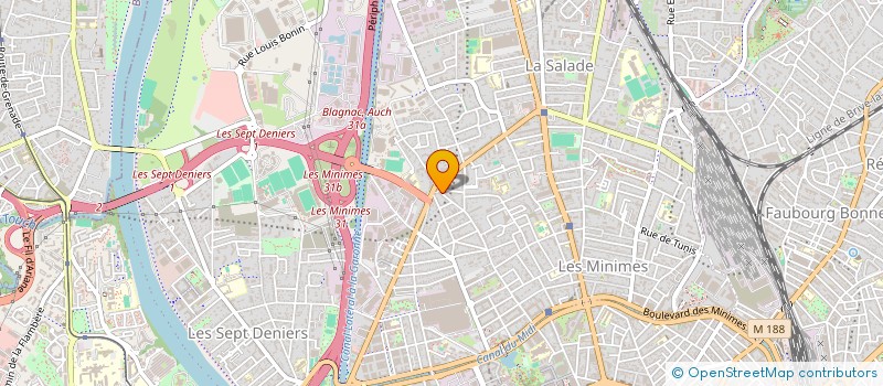 localisation de l'entreprise 5:1 à TOULOUSE