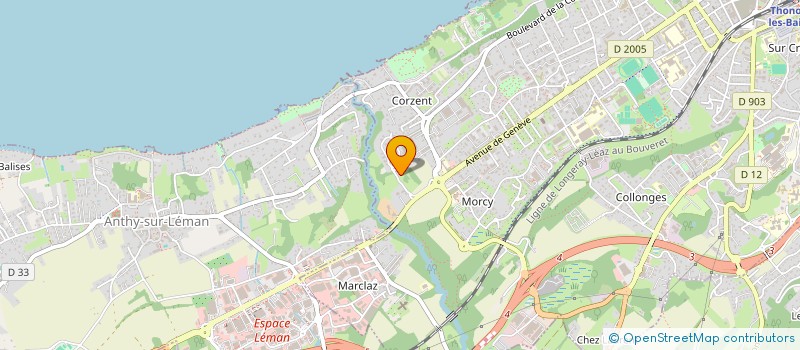localisation de l'entreprise 5 - 1 CONSULTING à THONON-LES-BAINS