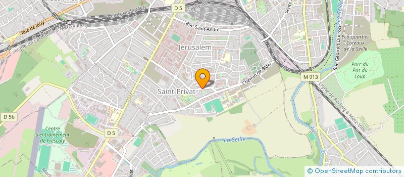 localisation de l'entreprise 5-5 L 'EVENEMENT  MONTIGNY-LES-METZ