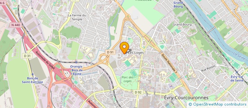 localisation de l'entreprise 5.5LOCATION à EVRY-COURCOURONNES