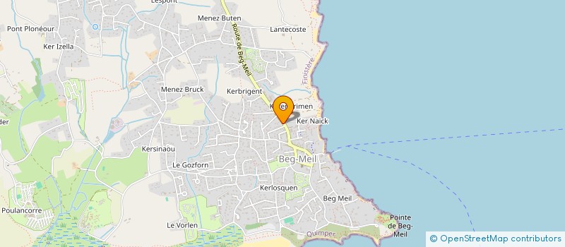 localisation de l'entreprise 5.5RETAIL à FOUESNANT