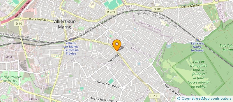 localisation de l'entreprise 5.67 BEATZ  VILLIERS-SUR-MARNE