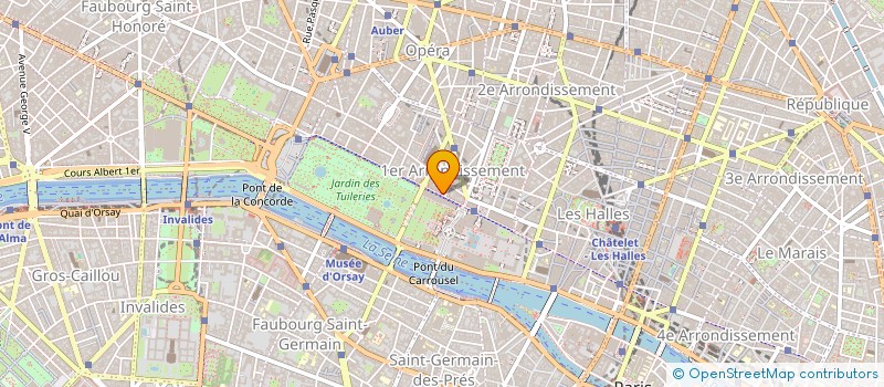 localisation de l'entreprise 5 & 7 A PARIS à PARIS