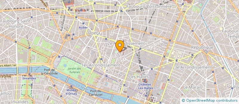 localisation de l'entreprise 5 A à PARIS 2