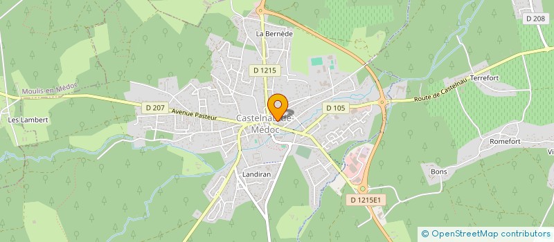 localisation de l'entreprise 5 A LOISIRS  CASTELNAU-DE-MEDOC