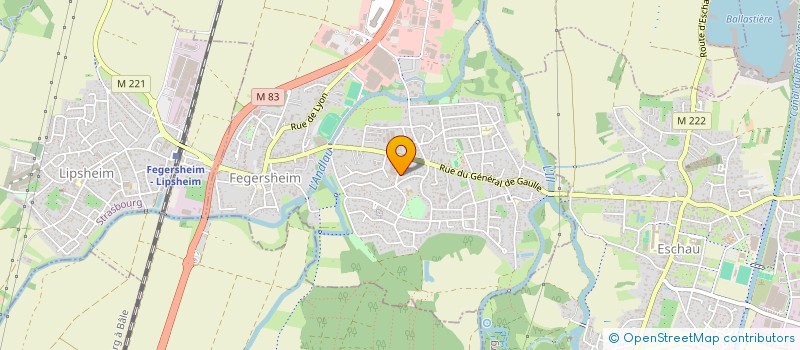 localisation de l'entreprise 5 AMBI IMMO à FEGERSHEIM