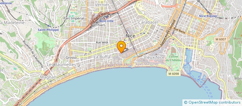 localisation de l'entreprise 5 ART à NICE