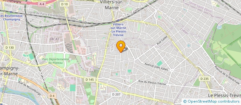 localisation de l'entreprise 5 AS à CHAMPIGNY-SUR-MARNE
