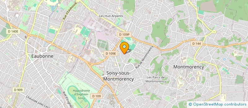 localisation de l'entreprise 5 AUX MAGNOLIAS à SOISY-SOUS-MONTMORENCY