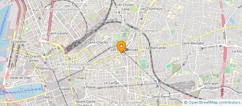 localisation de l'entreprise 5 AVENUES à MARSEILLE