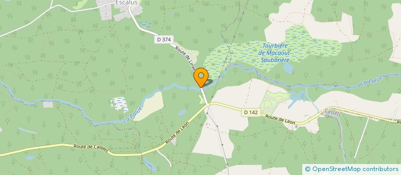 localisation de l'entreprise 5 BAIES DES ANGES  SAINT-MICHEL-ESCALUS