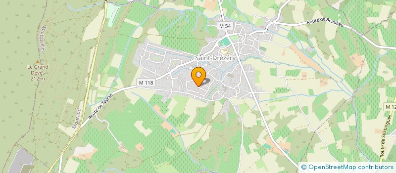 localisation de l'entreprise 5 C IMMO  SAINT-DREZERY