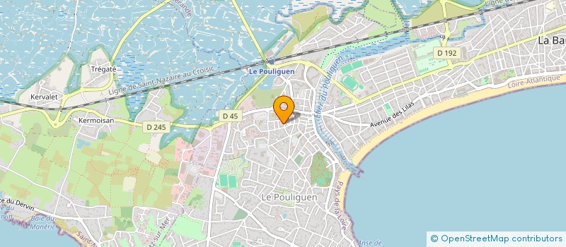 localisation de l'entreprise 5 CASSIOPEE à LE POULIGUEN