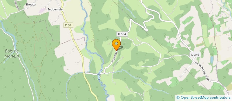 localisation de l'entreprise 5 CORTEX  BAUDREIX