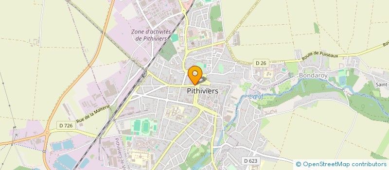 localisation de l'entreprise 5 ENFANTS à PITHIVIERS