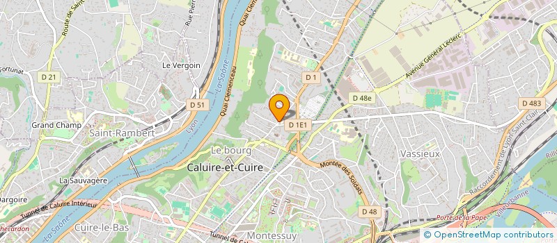 localisation de l'entreprise 5 ETOILES  CALUIRE-ET-CUIRE