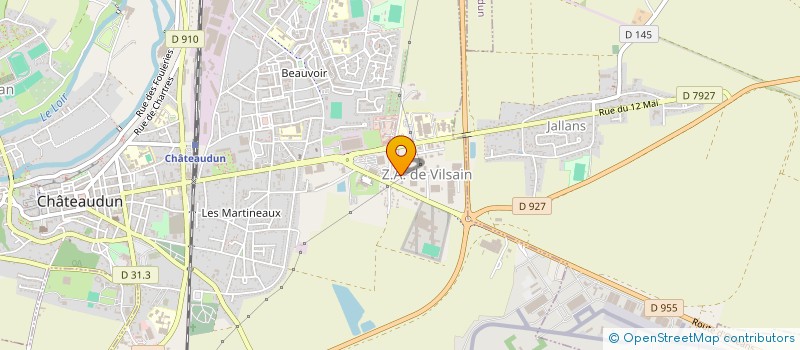 localisation de l'entreprise 5 ETOILES à CHATEAUDUN