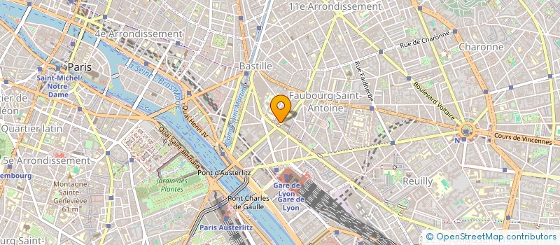 localisation de l'entreprise 5 ETOILES  PARIS