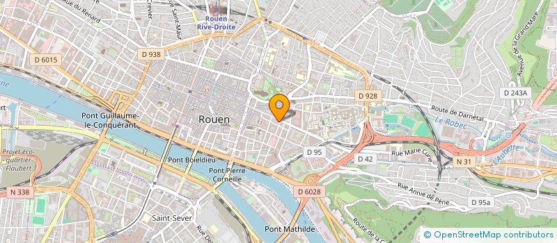 localisation de l'entreprise 5 ETOILES  ROUEN