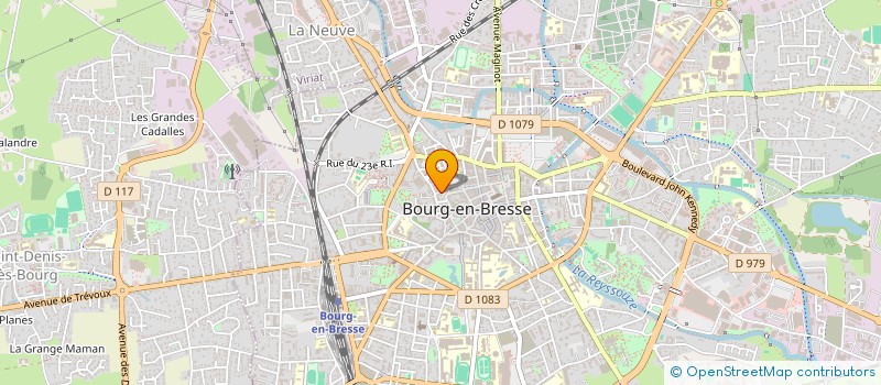localisation de l'entreprise 5 H C à BOURG-EN-BRESSE